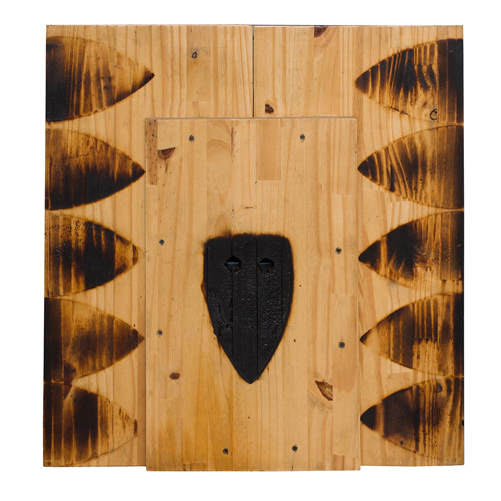 Willie Cole, Small Hothead Portrait